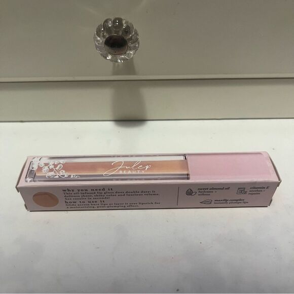 Julep Beauty So Plush Plumper Lip Gloss in Orange Shade Keep It Real NWB - Picture 7 of 8